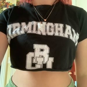 adika birmingham cropped t